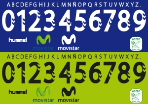 Inter Movistar 2015 font