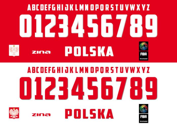 Poland Euro 2016 font